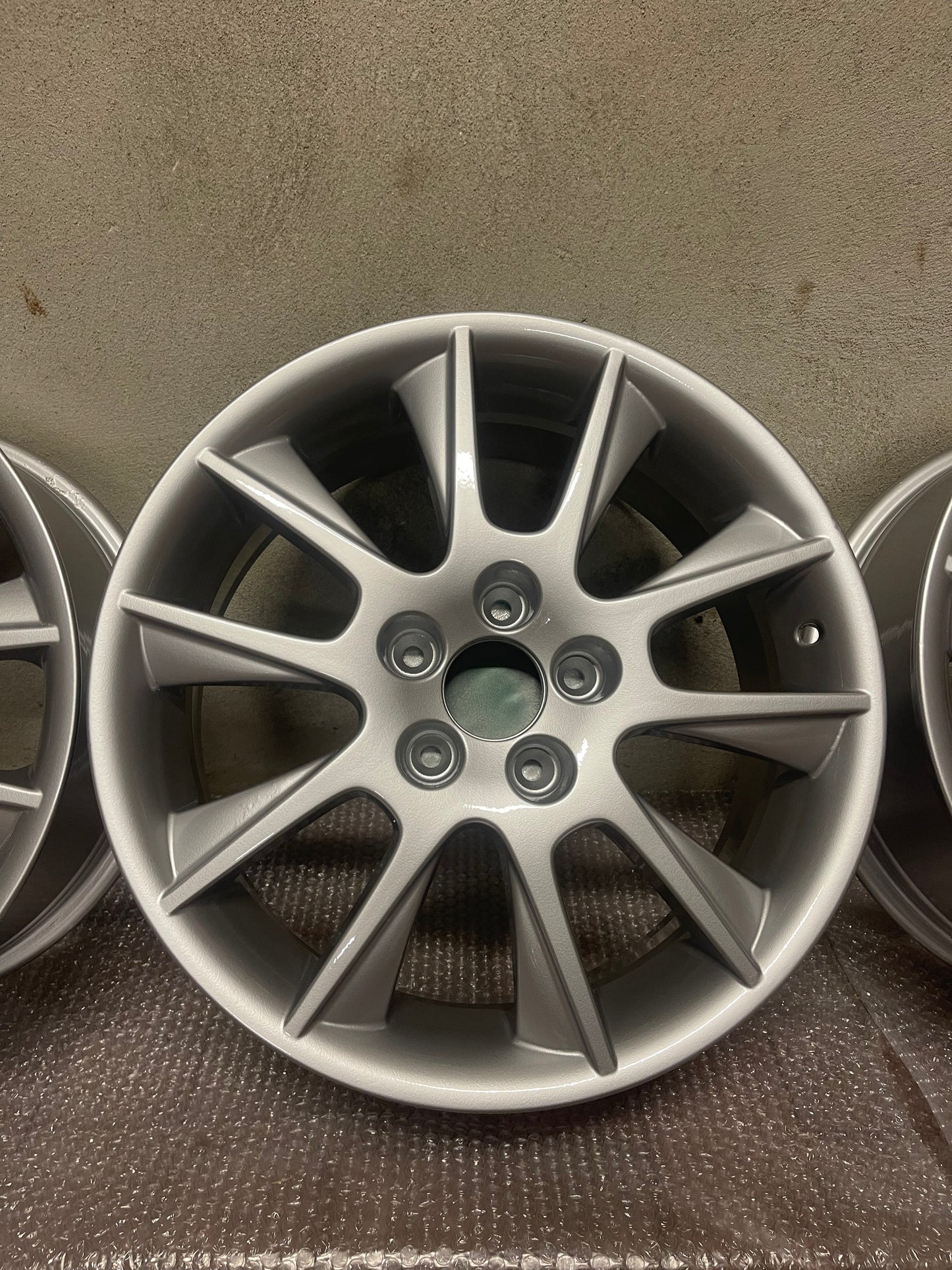 Saab Alu 39 aero velgen nieuw gecoat