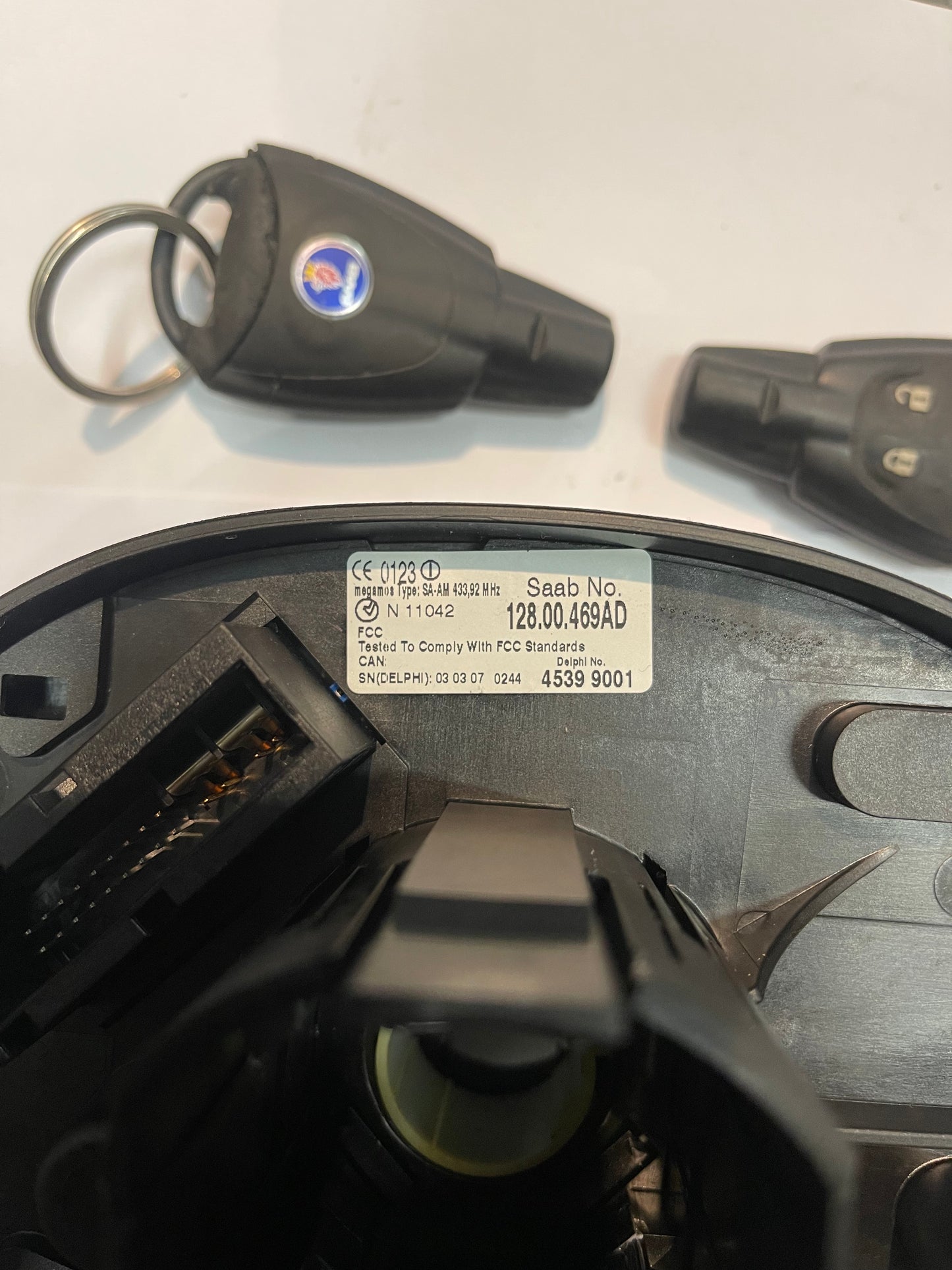 Saab CIM 9-3 2003-2004 met esp 12800183, 12800469, 12800628, 12801015, 12805196, 12805204