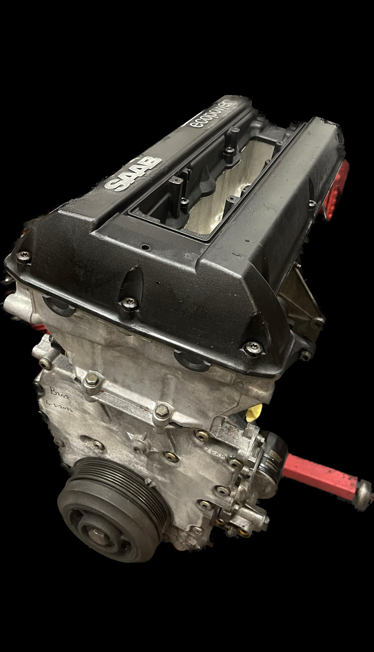 Saab 2.0 turbo aero b205 motor gereviseerd