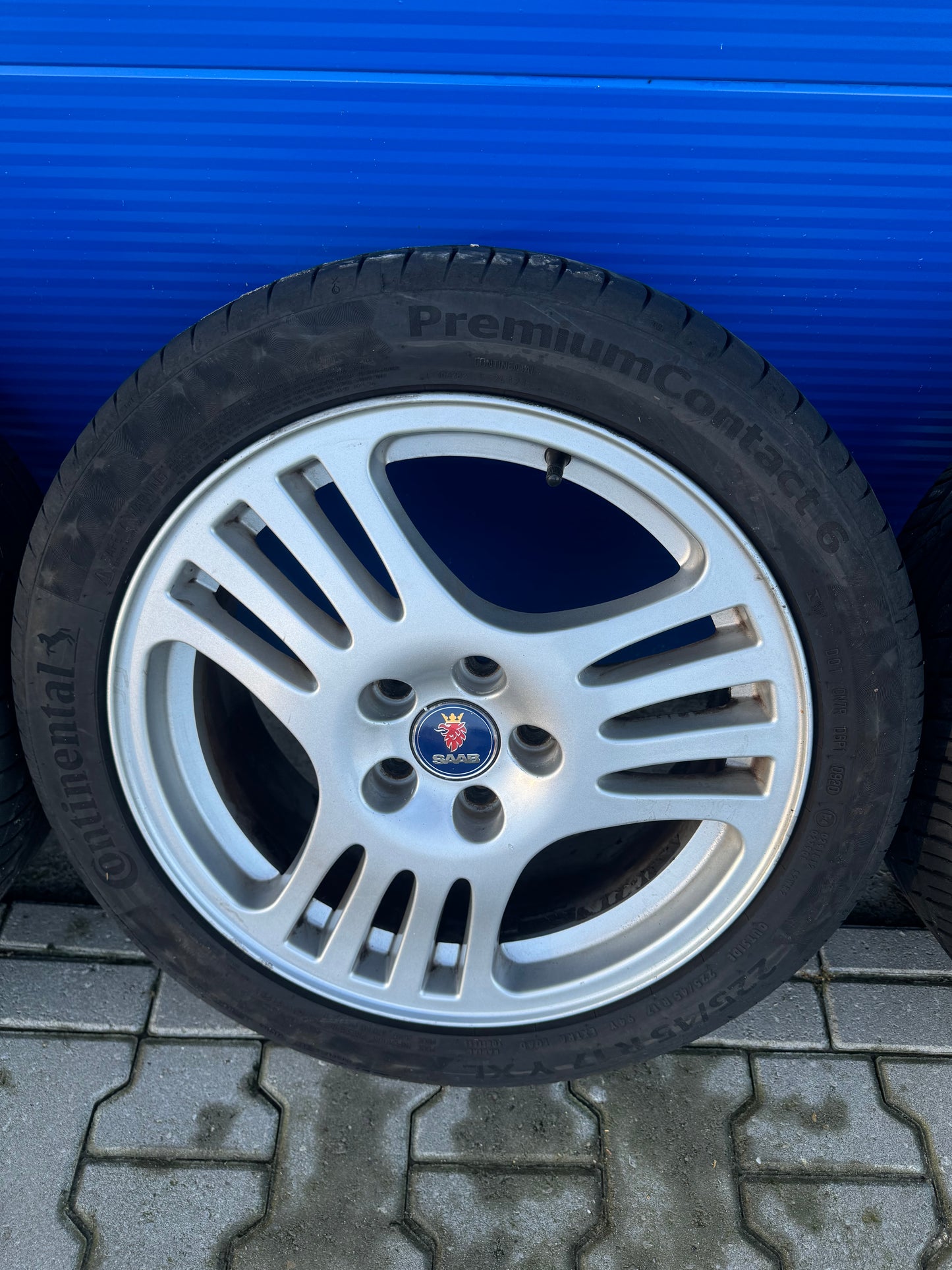 Saab Alu 41 quad spoke velgen