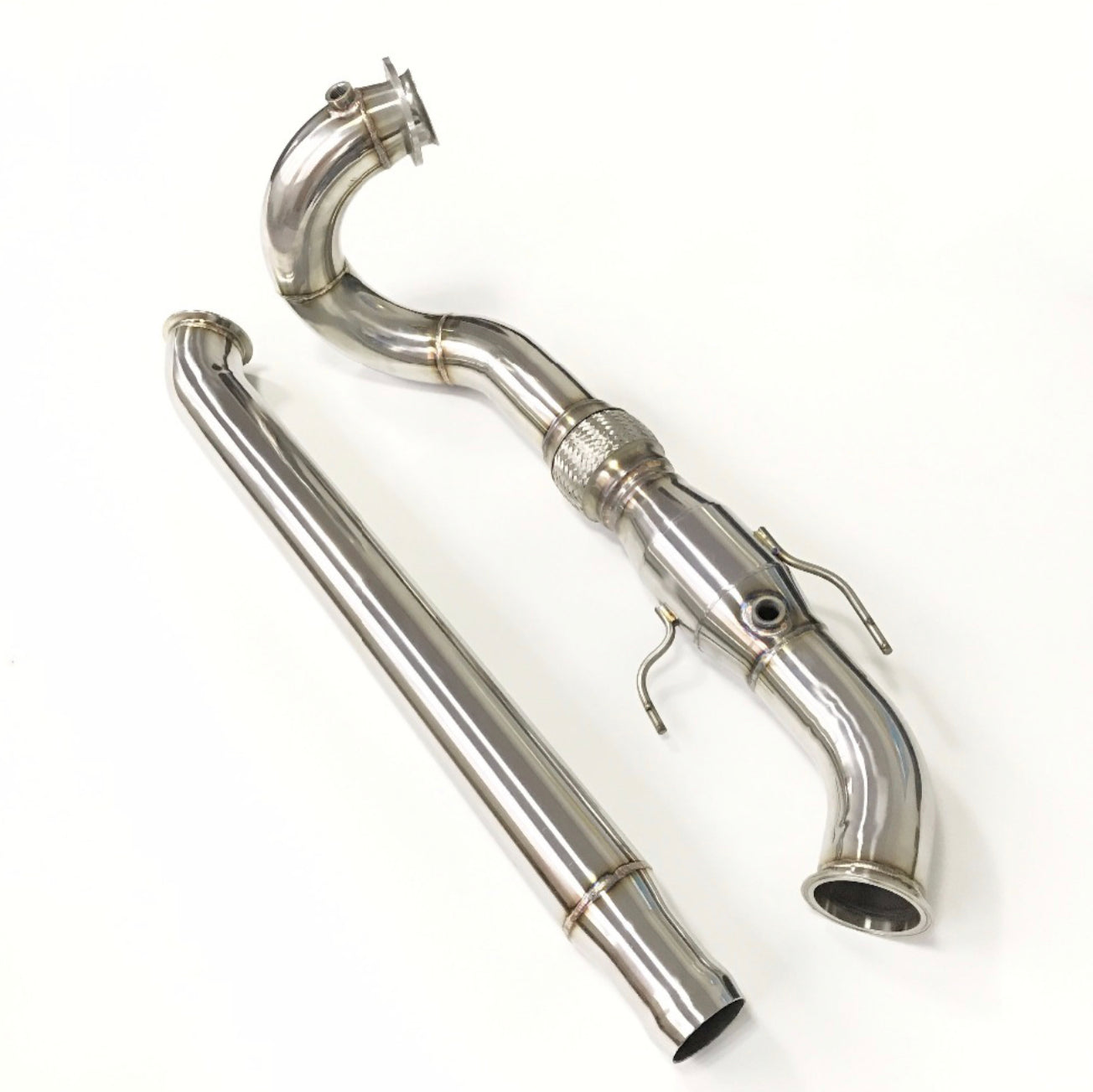 Downpipe 3” Saab 9-3 900ng 1994-2002 rvs katalysator