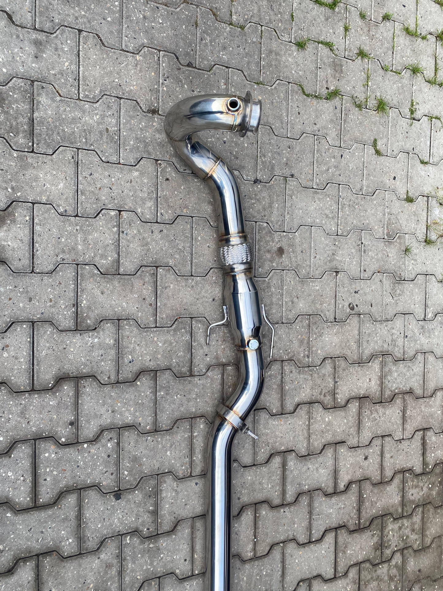 Downpipe 3” Saab 9-3 900ng 1994-2002 rvs katalysator